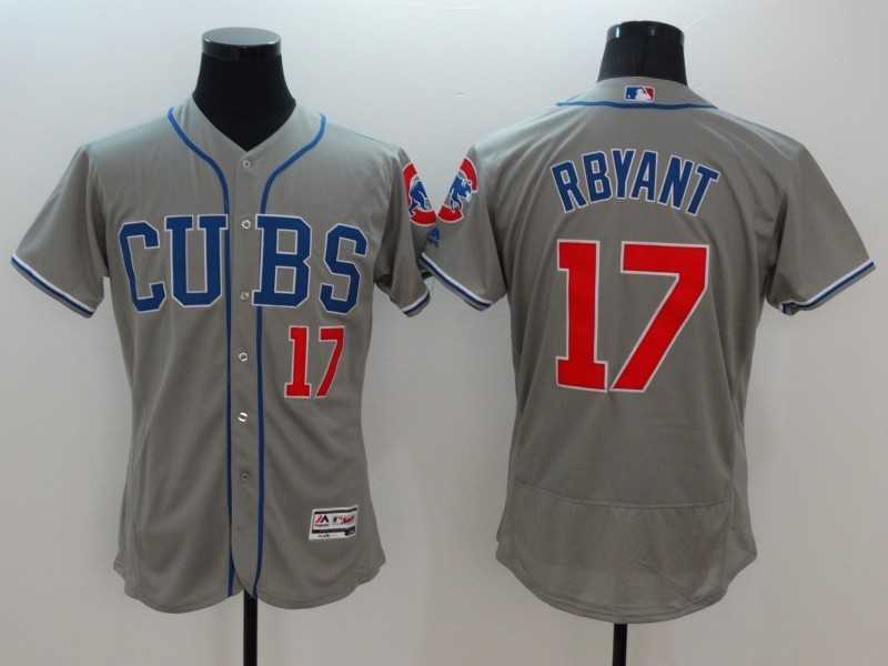 Chicago Cubs #17 Kris Bryant Gray 2016 Flexbase Authentic Collection Stitched Jersey,We sell and wholesale Chicago Cubs #17 Kris Bryant Gray 2016 Flexbase Authentic Collection Stitched Jersey on line form chian!